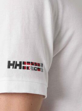 Polo Helly Hansen Messina blanco para hombre
