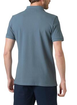 Polo Helly Hansen Hudson washed azul para hombre