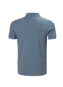 Polo Helly Hansen Hudson washed azul para hombre