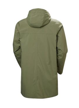 Chubasquero Helly Hansen Brussel verde para hombre