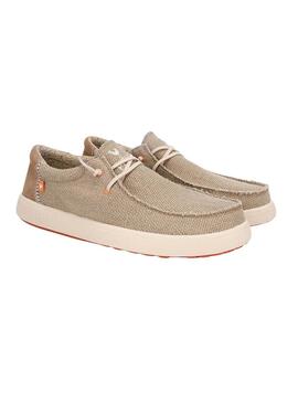 Zapatos Walkin Pitas Kilda beige para hombre