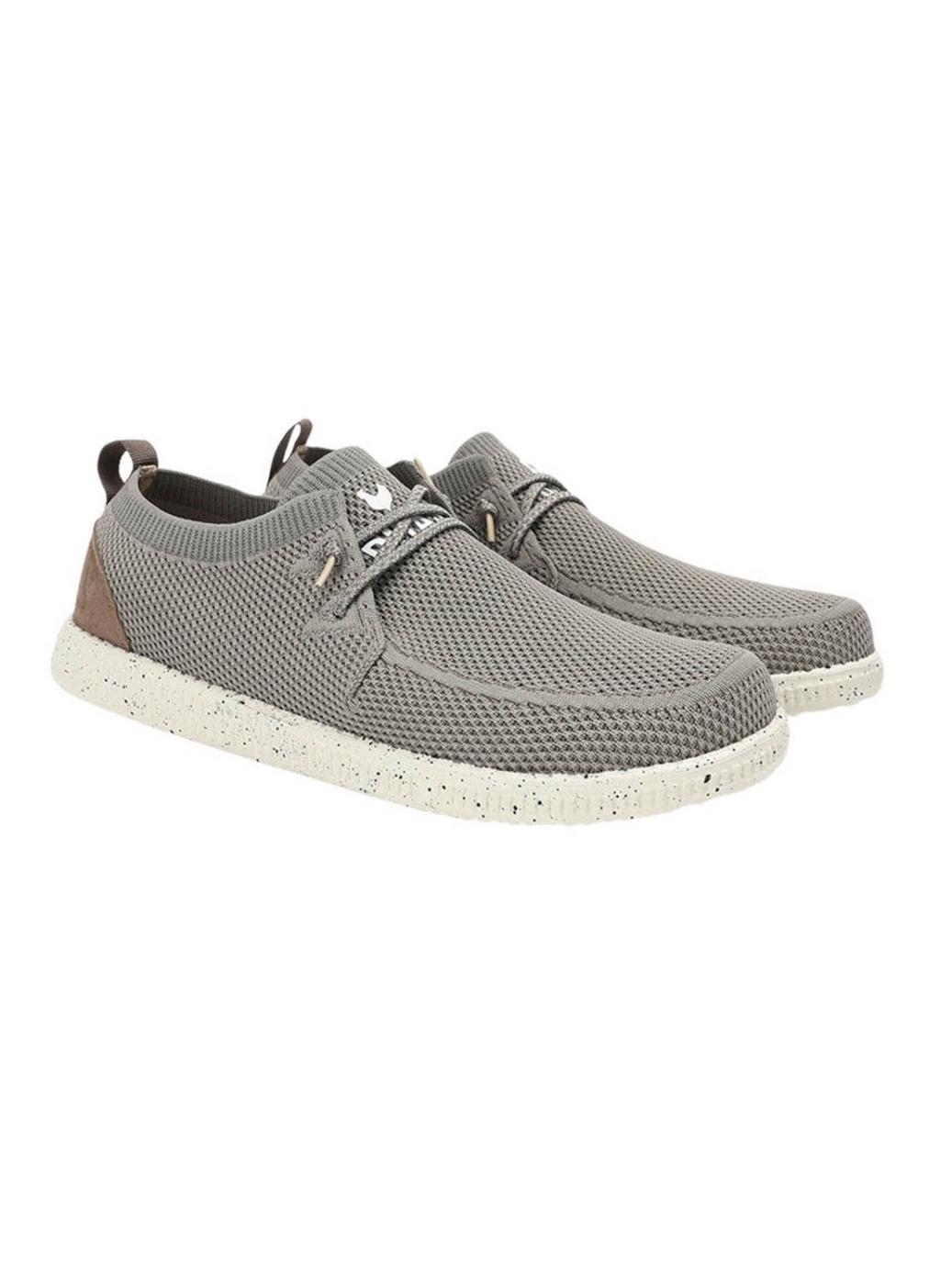 Zapatos Walkin Pitas Fly Washed gris topo para hombre