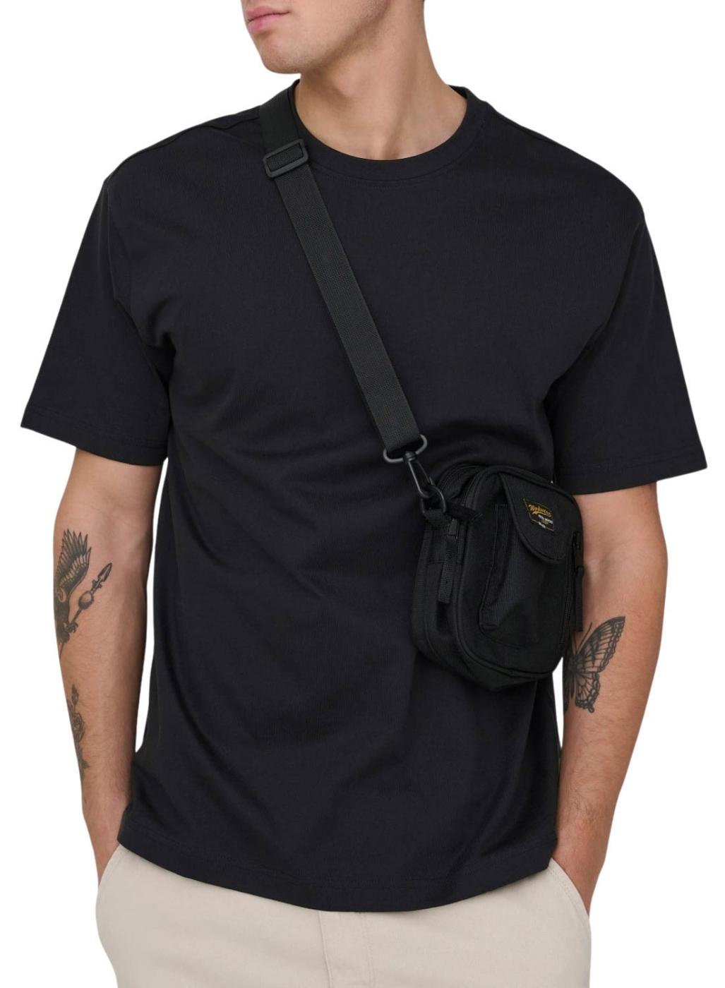 Camiseta Only and Sons Fred negro para hombre