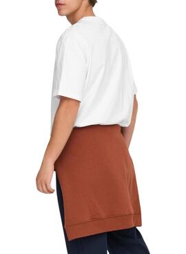 Camiseta Only and Sons Fred blanco para hombre