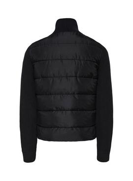 Chaqueta Only and Sons Mane combinada negro para hombre