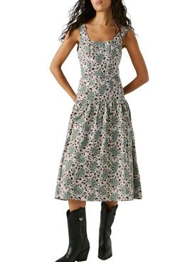 Vestido Pepe Jeans Chelsea verde para mujer