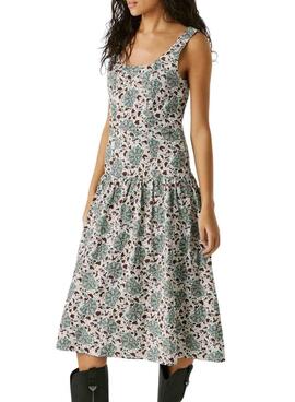 Vestido Pepe Jeans Chelsea verde para mujer