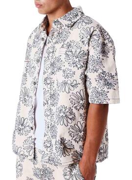 Camisa Project x Paris Street bloom estampado floral para hombre