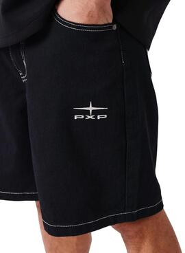 Bermudas Project x Paris Bandana negro para hombre