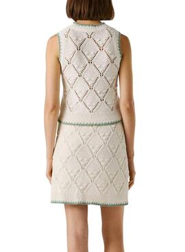 Top Pepe Jeans Kaira blanco para mujer