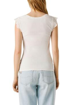 Camiseta Pepe Jeans Mireya blanco para mujer