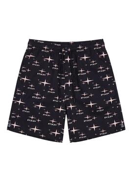Bañador Project x Paris Starfield negro estampado para hombre