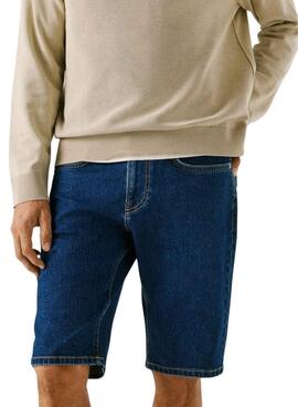 Bermudas largas Pepe Jeans Cash azul oscuro para hombre