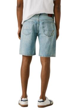 Bermudas Pepe Jeans Tom denim claro para hombre
