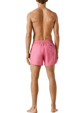 Bañador Pepe Jeans Logo rosa para hombre