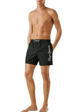 Bañador Pepe Jeans Logo negro para hombre