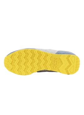 Zapatillas Munich UM 91 blanco y azul para hombre