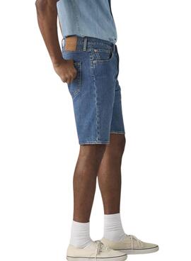 Bermuda vaquera Levis 501 original azul para hombre