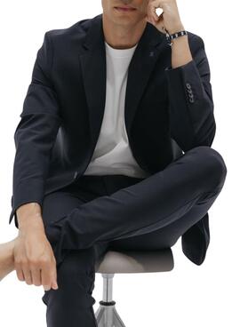 Americana El Pulpo técnica ultraligera azul marino para hombre