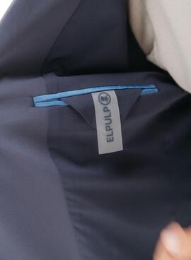 Americana El Pulpo técnica ultraligera azul marino para hombre