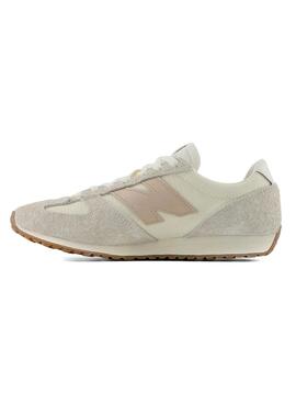 Zapatillas New Balance U471 beige y rosa para mujer