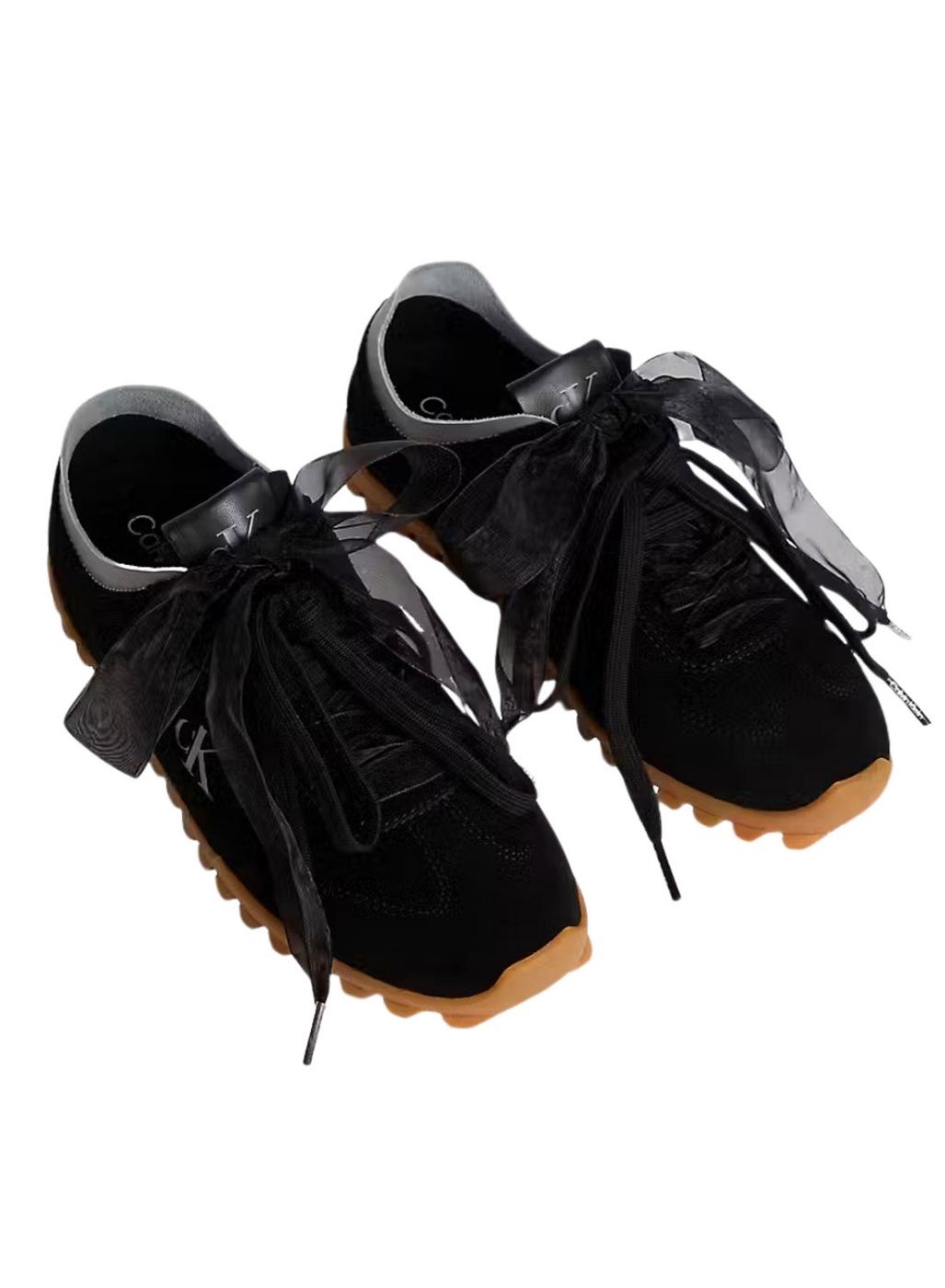 Zapatillas Calvin Klein Jeans Laces negro para mujer