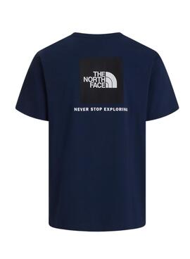 Camiseta The North Face Evo Box azul para hombre