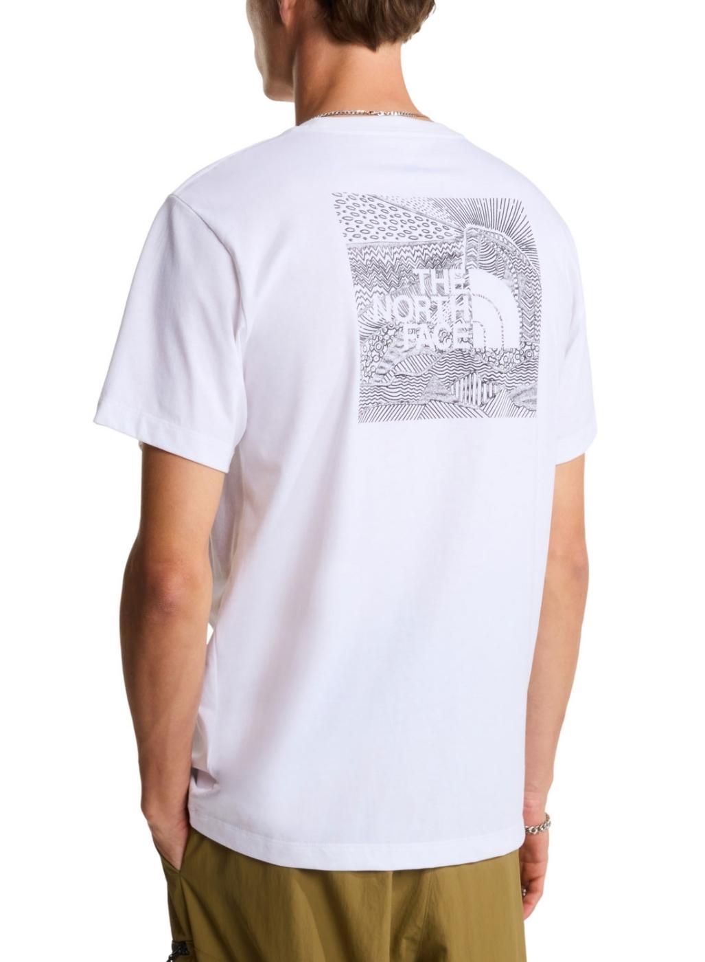 Camiseta The North Face Celebration blanco para hombre
