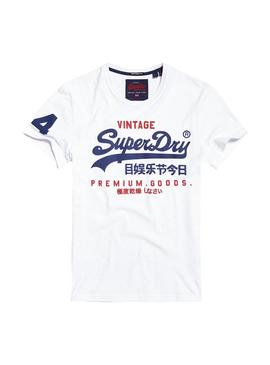 Camiseta Superdry Goods Duo Blanco Hombre