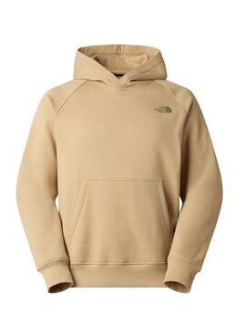 Sudadera The North Face Ranglan Box beige para hombre