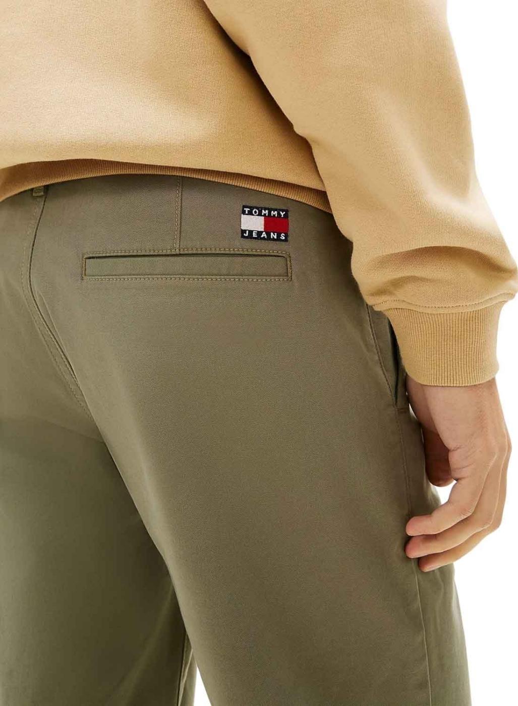 Bermudas Tommy Jeans Scanton verde para hombre