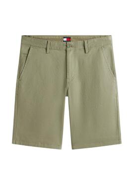 Bermudas Tommy Jeans Scanton verde para hombre