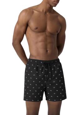 Bañador Calvin Klein Jeans Covered negro para hombre