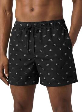 Bañador Calvin Klein Jeans Covered negro para hombre