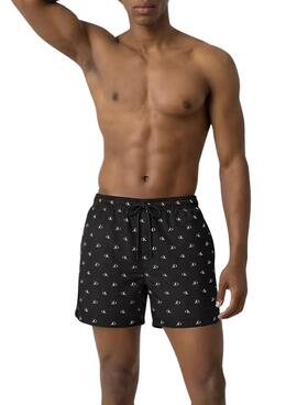 Bañador Calvin Klein Jeans Covered negro para hombre