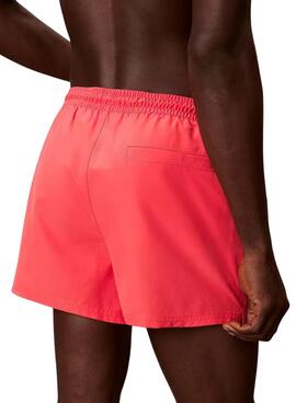 Bañador Calvin Klein Jeans coral para hombre