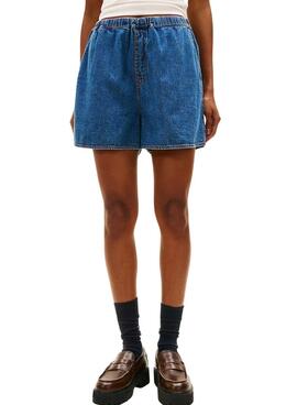 Shorts Tommy Jeans Chambray para mujer