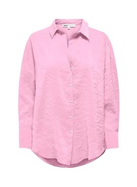 Camisa Only Zazima rosa para mujer