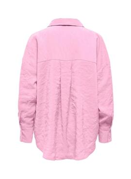 Camisa Only Zazima rosa para mujer