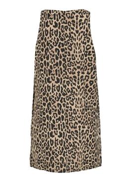 Vestido Vila Viprisilla print leopardo para mujer
