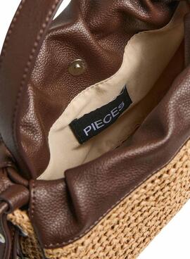 Bolso Pieces Ballan beige para mujer