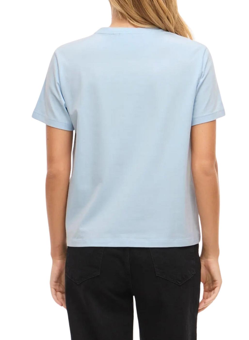 Camiseta Vila Nora azul para mujer