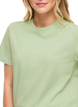 Camiseta Vila Nora verde para mujer