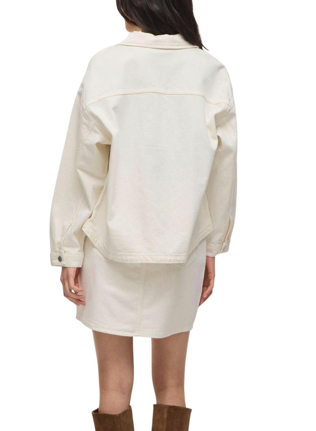 Cazadora vaquera Vila Jaf blanco para mujer