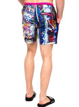 Bañador Superdry Photographic Volley Multi Hombre
