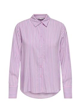 Camisa Only Berit rosa para mujer
