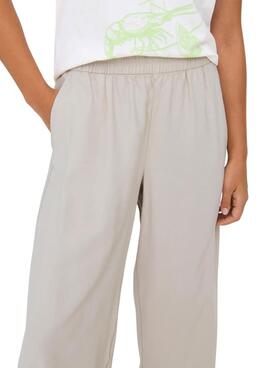 Pantalón Only Laris beige para mujer