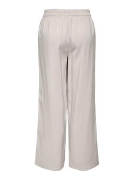 Pantalón Only Laris beige para mujer