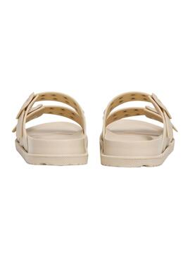 Sandalias Pepe Jeans Ocean Studs beige para mujer