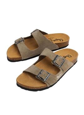 Sandalias Pepe Jeans Oban beige para hombre